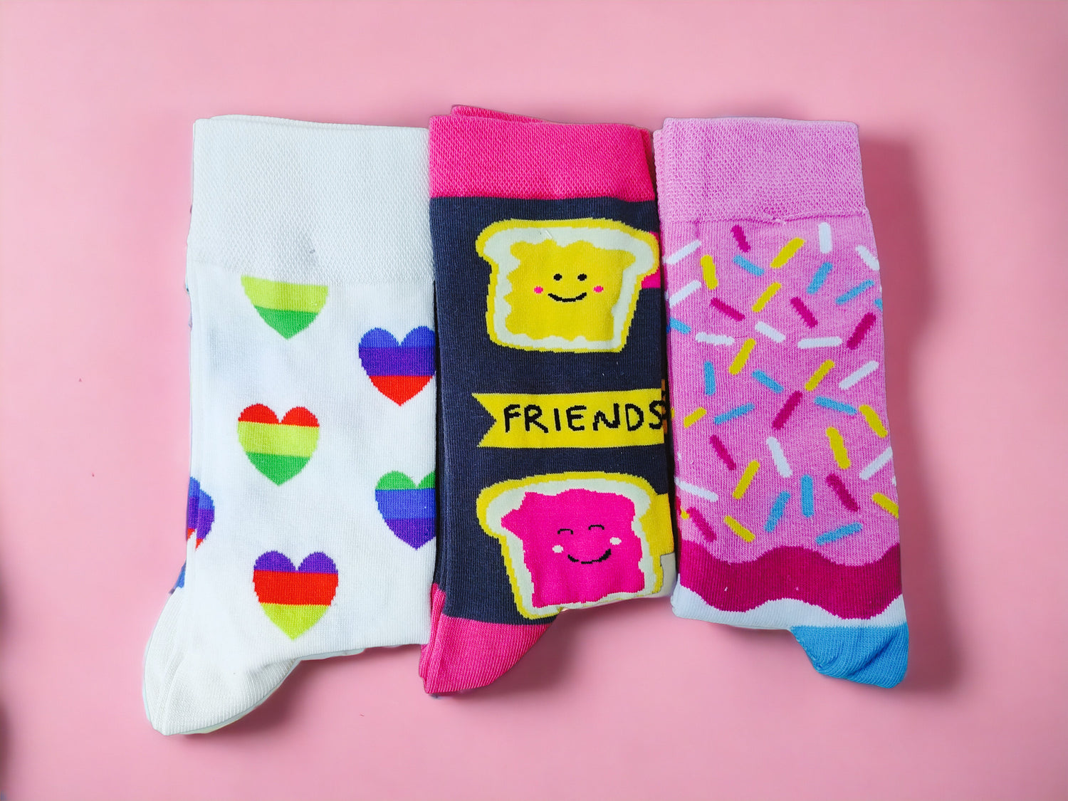 Best Mates Gift Set of Three Socks