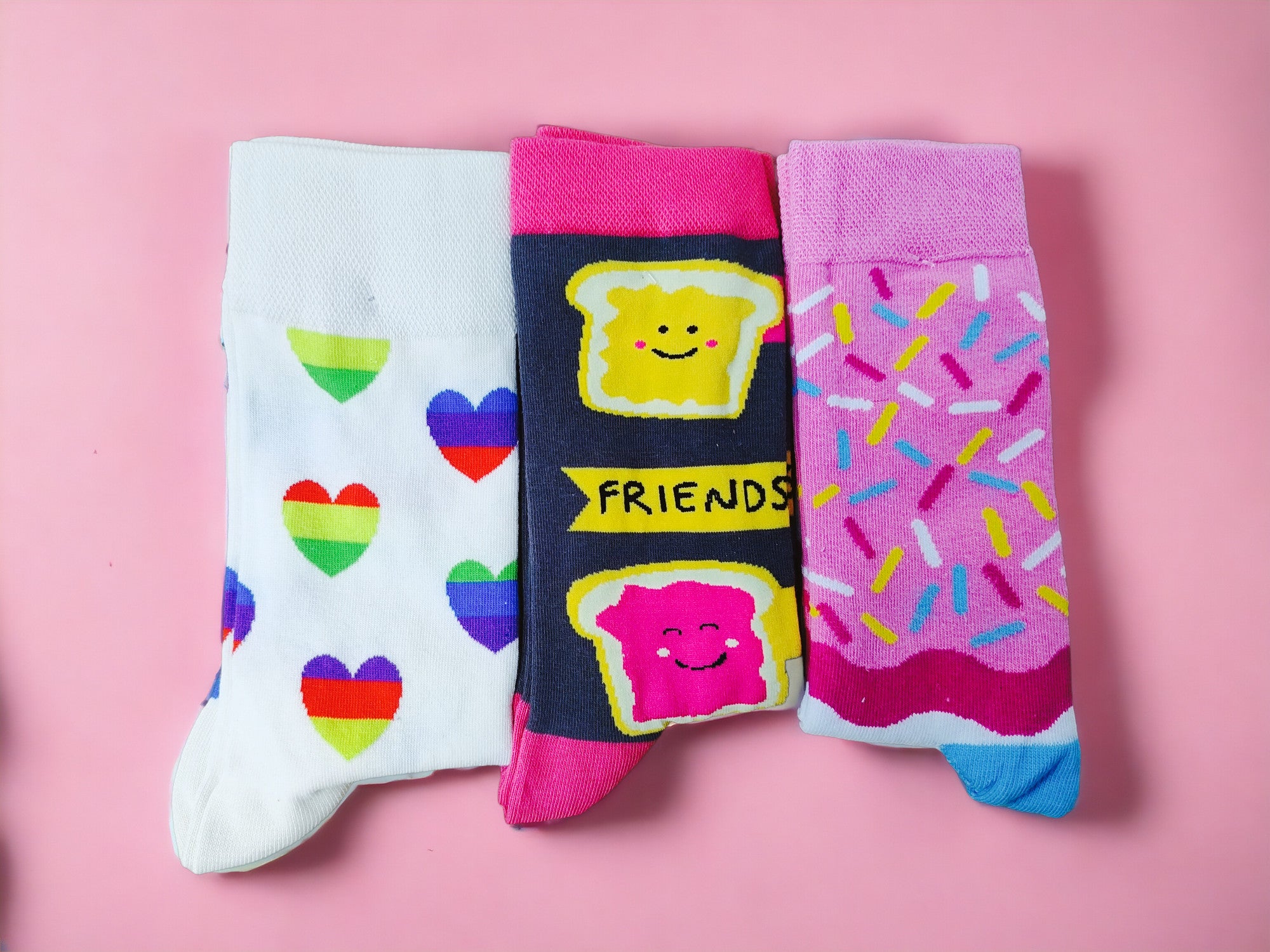 Best Mates Gift Set of Three Socks