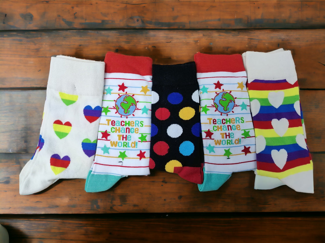 Best Teacher in the World - Bumper Gift Set of Five Pairs