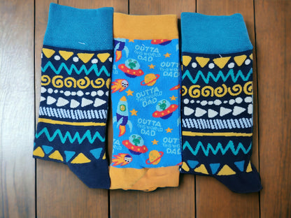 Best Dad - Gift Set of Three Socks