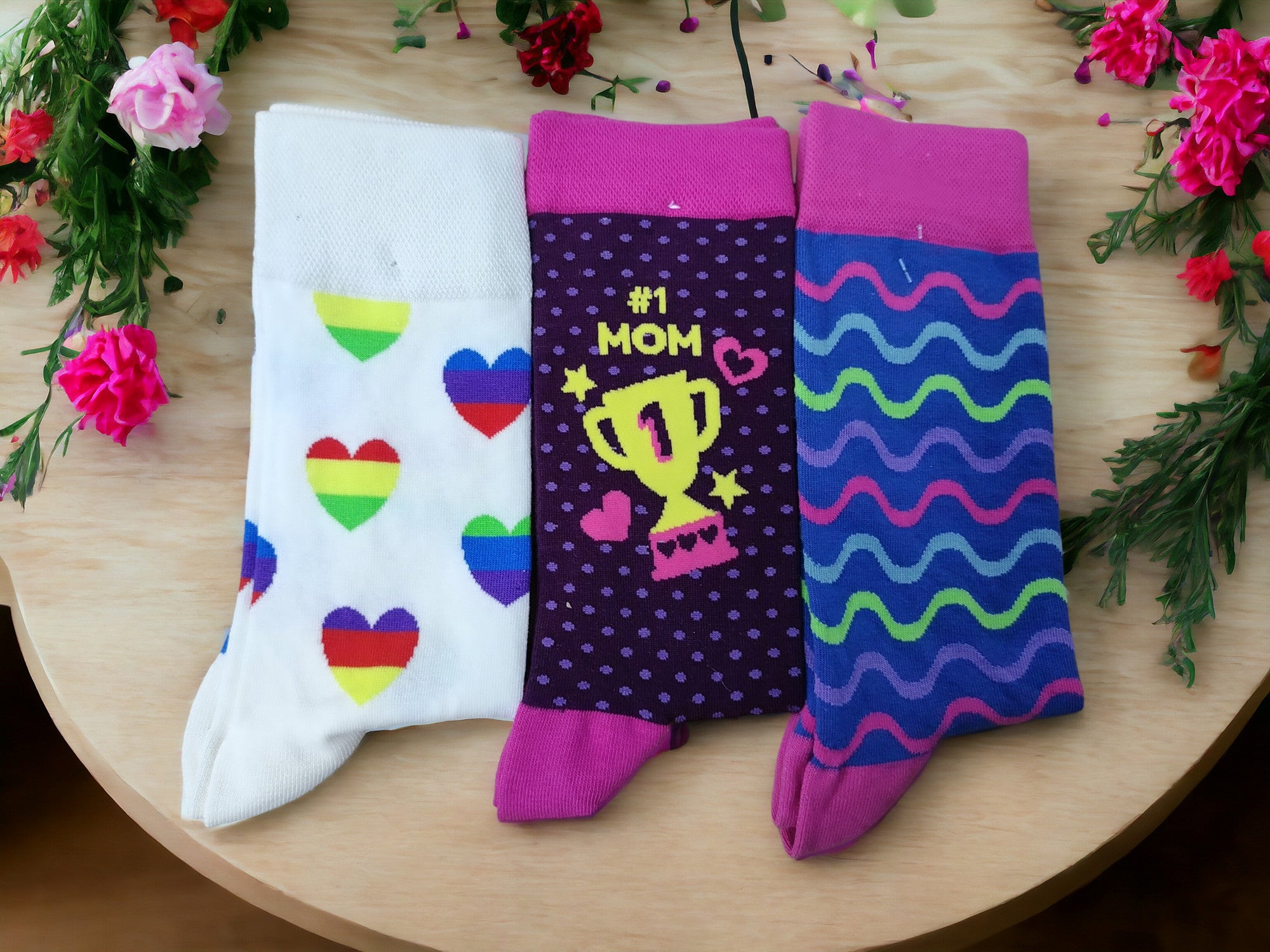 Love Mum - Trio Gift Set of Three Pairs